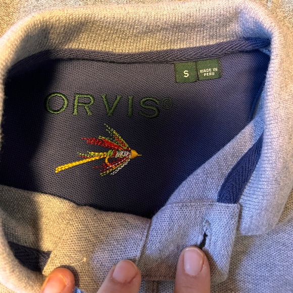 Men’s Orvis Signature Polo Regular shirt size Small - Picture 5 of 7
